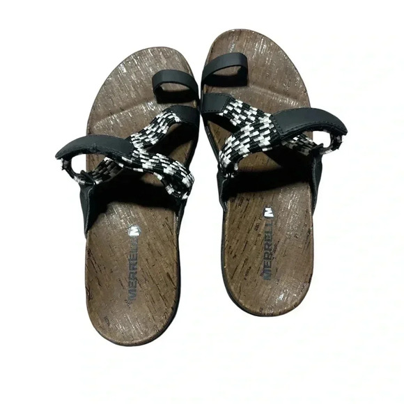 Merrell Select Grip Velcro Strap Sandals Casual Outdoor Active Comfy - Picture 3 of 5